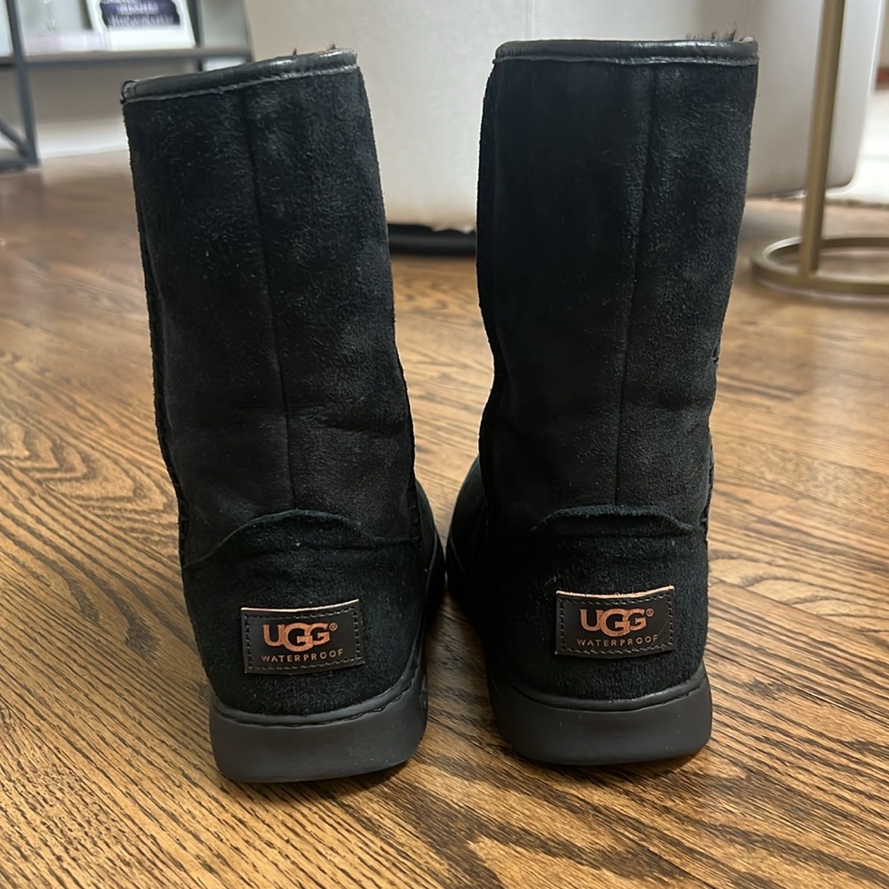 Waterproof Black UGG Boots - Picture 7 of 8